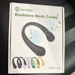 Samisko Bladeless Neck Cooler - Black